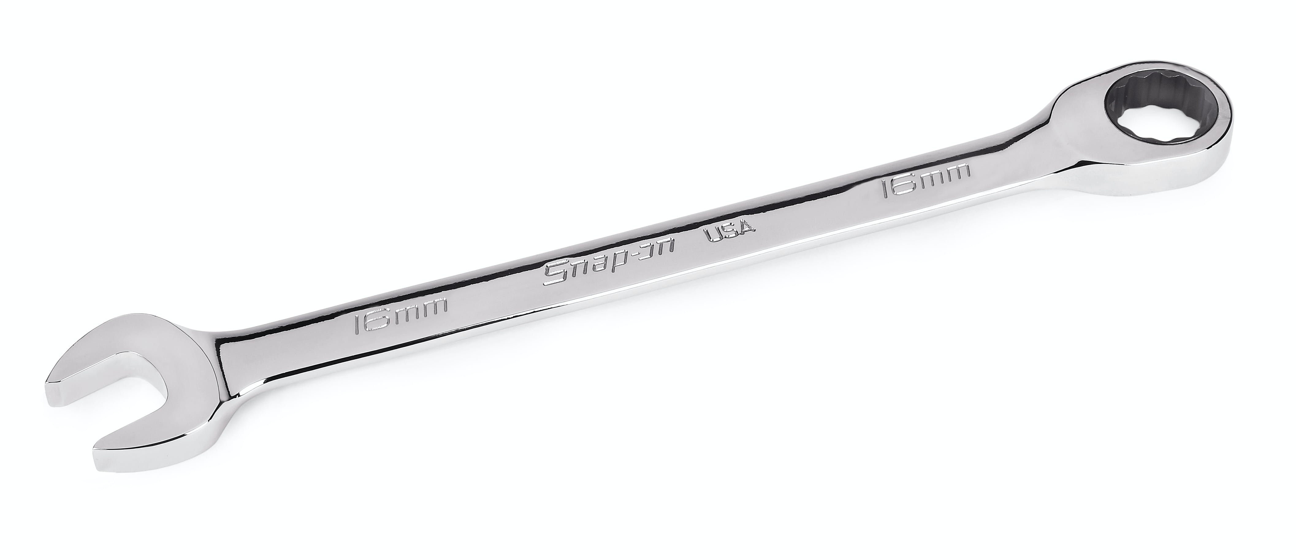 16 mm 12-Point Metric 0° Offset Ratcheting Combination Wrench | OXRM16A 16 mm 12-Point Metric 0° Offset Ratcheting Combination Wrench | OXRM16A